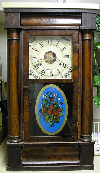 early 8 day brass movement clock