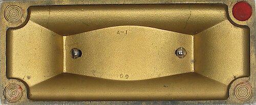 3 Says "A-1" or "A-2" at the top and "69" at the bottom. Used ca. mid 1933.. Big 3 Base 3 "A-1"