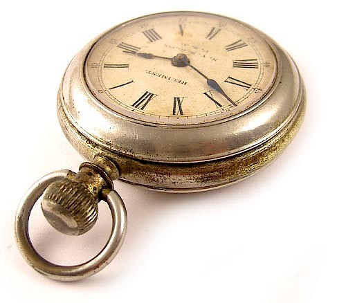 Westclox Regiment Pocket Watch. Photo used by permission of eBay seller j.t.custom.