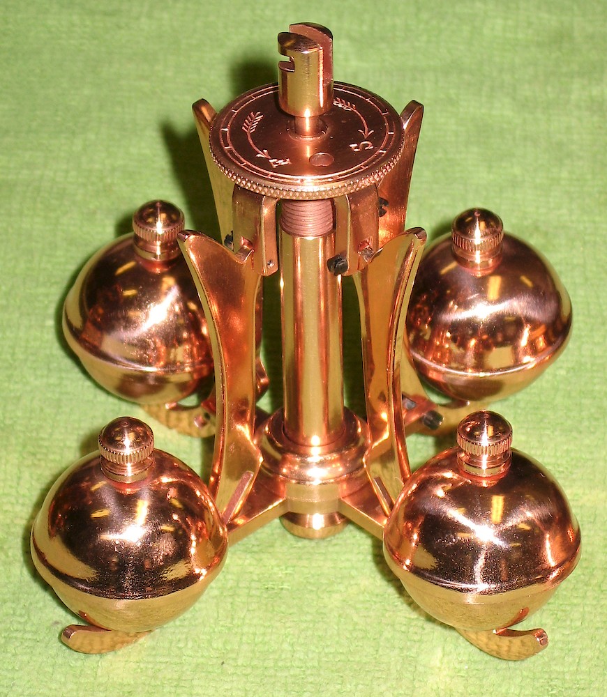 Schatz Copper Plated 400 Day Clock. Schatz Copper Plated 400 Day Clock Shelf Clock Model Photo