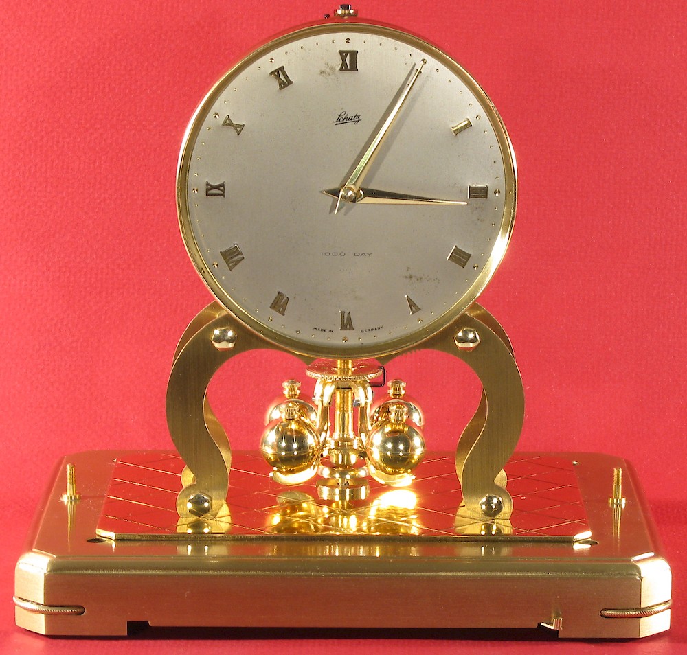 Schatz 1000 Day Rectangular. Schatz 1000 Day Rectangular Shelf Clock Model Photo