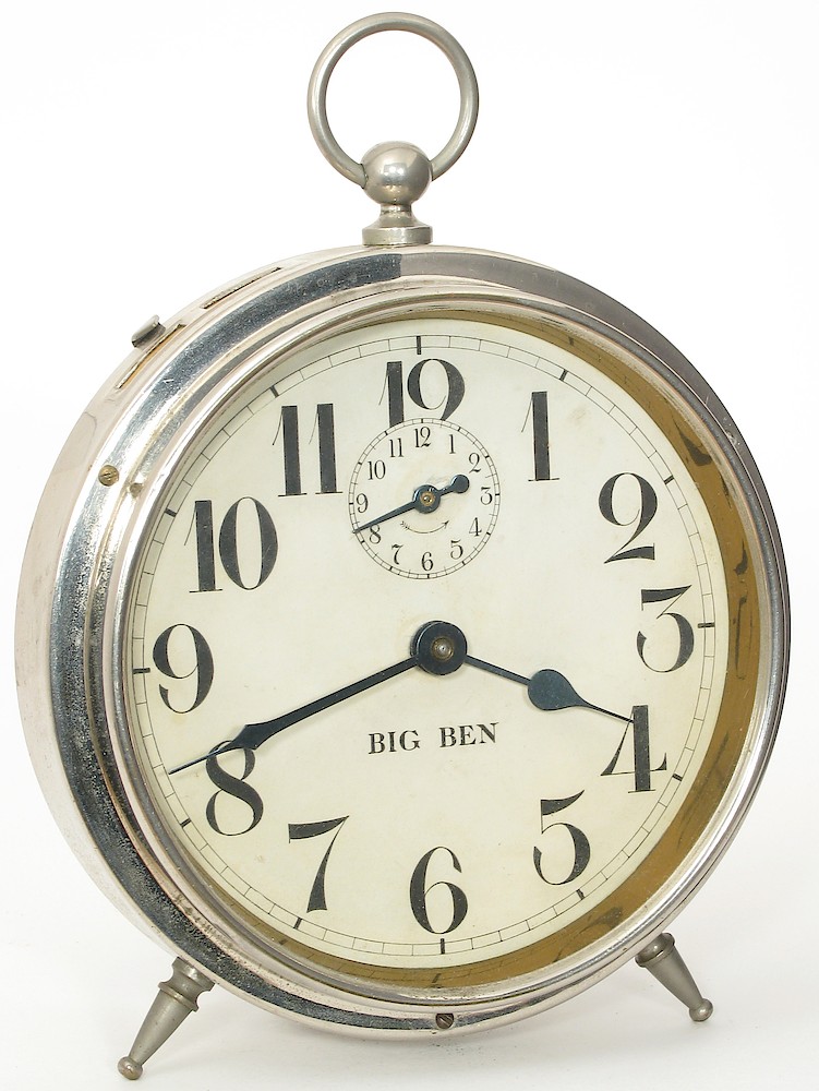 Westclox Big Ben Style 1 Nickel. 11-14-10 (November 14, 1910)