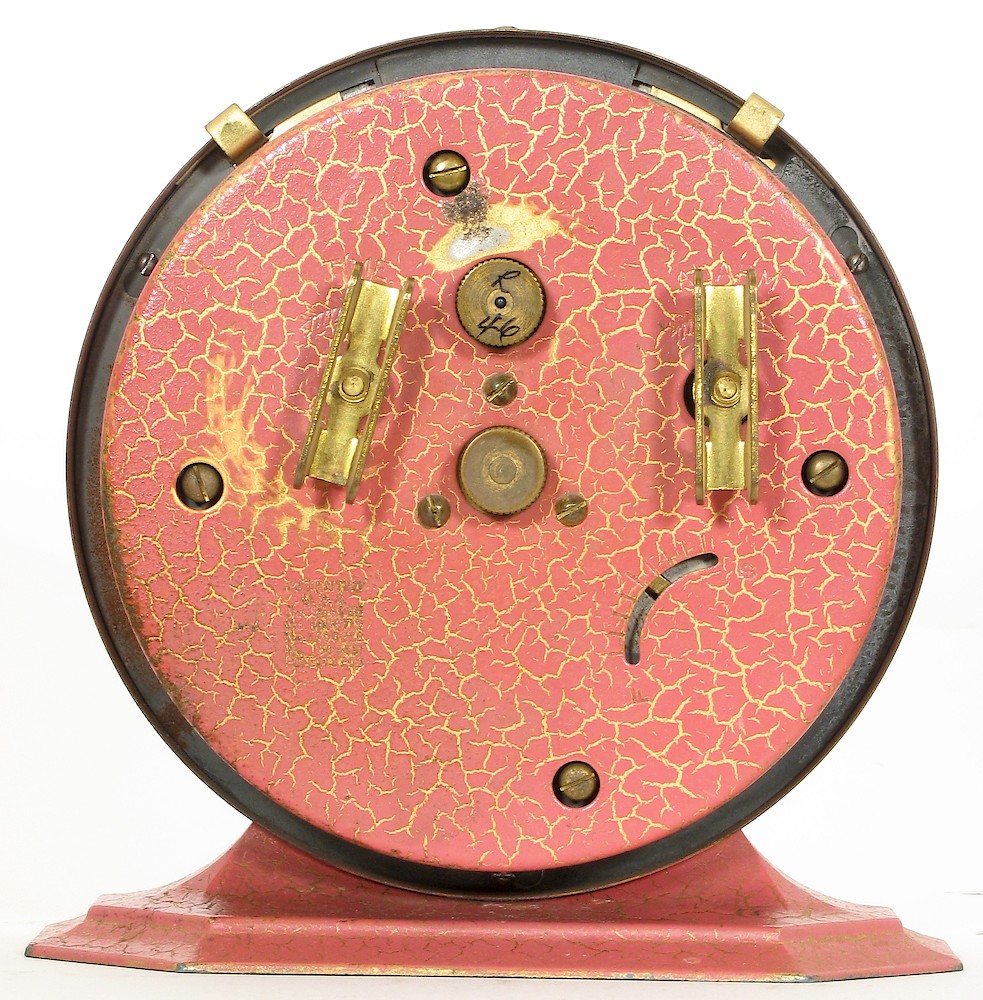 Westclox Big Ben Style 2 Old Rose Crackle Non Luminous. Westclox Big Ben Style 2 Old Rose Crackle Non Luminous Alarm Clock Model Photo