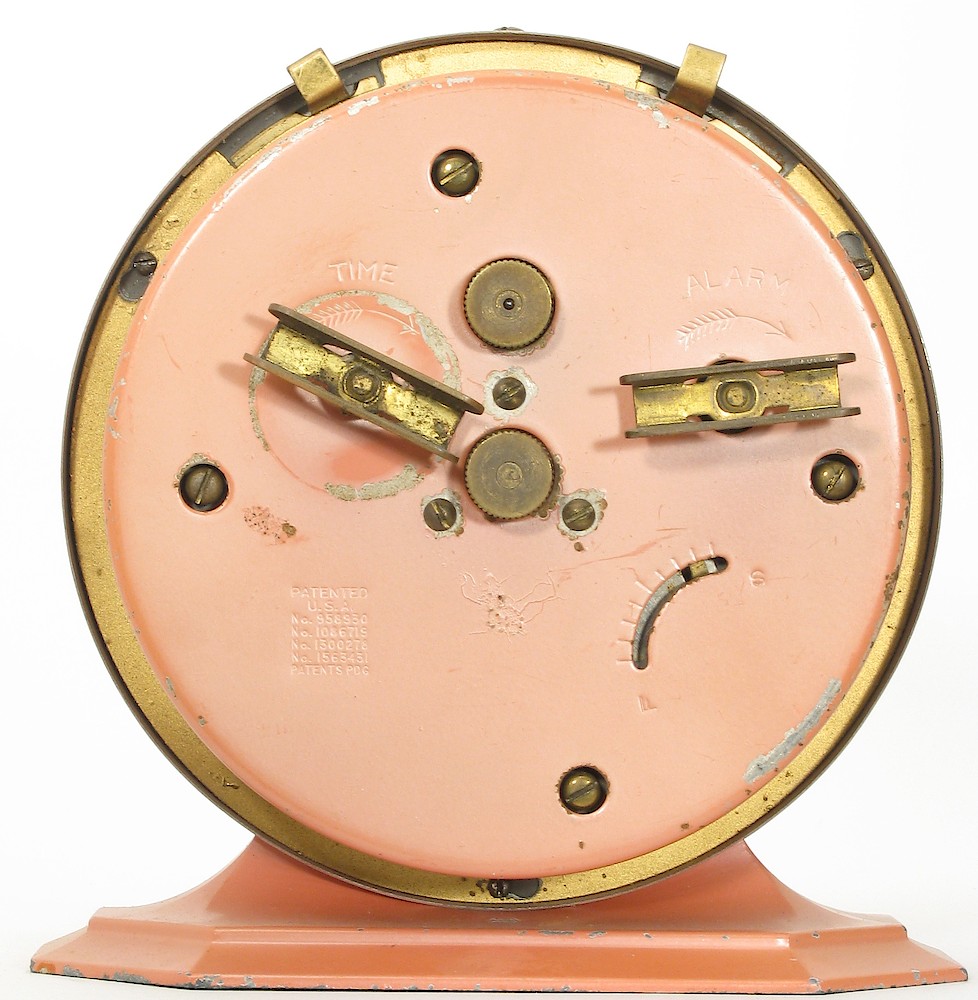 Westclox Big Ben Style 2 Solid Old Rose Gold Luminous. Westclox Big Ben Style 2 Solid Old Rose Gold Luminous Alarm Clock Model Photo