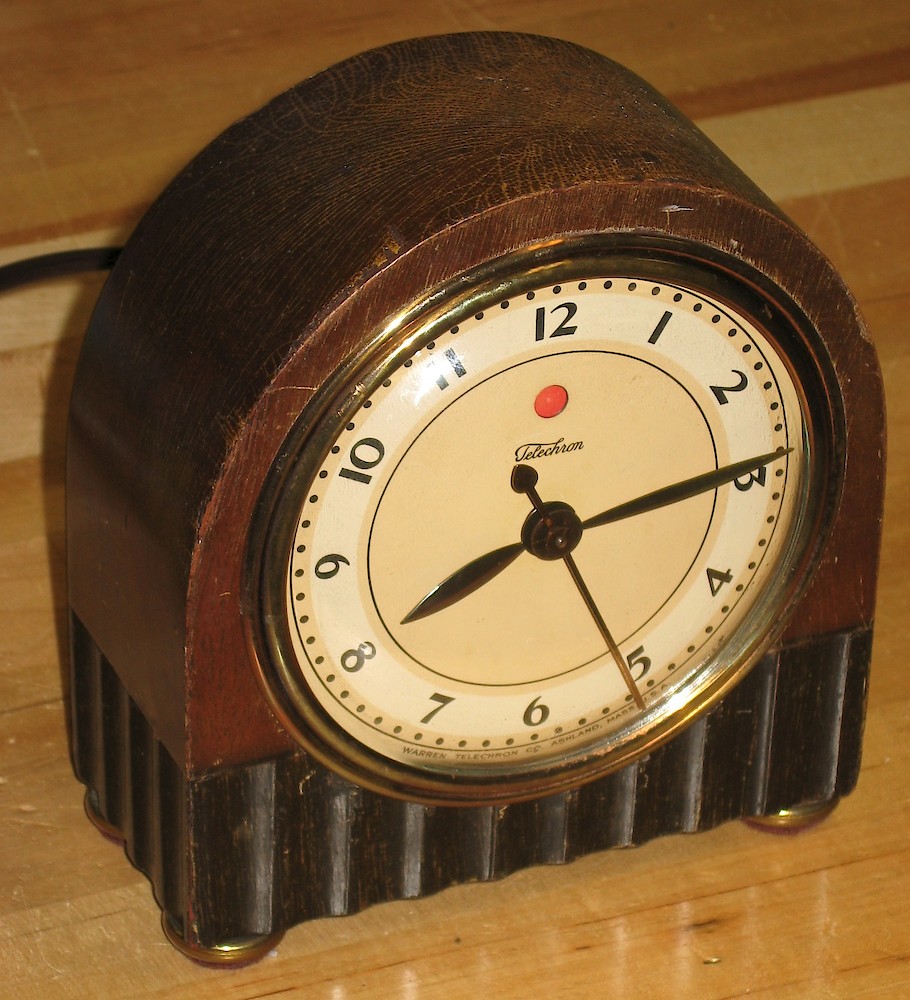 Telechron 3h81. Telechron 3h81 Shelf Clock Model Photo