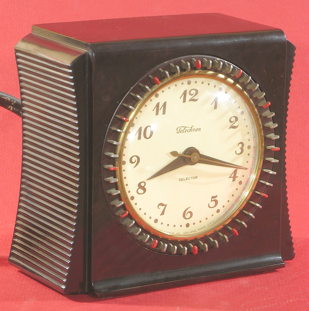 Telechron 8ha55. Telechron 8ha55 Shelf Clock Model Photo