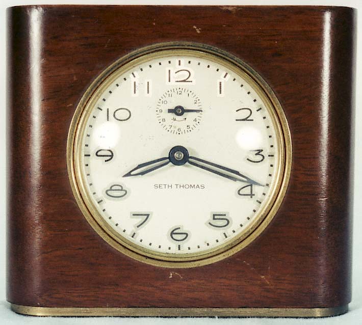 Seth Thomas Deft 3 Plain. Seth Thomas Deft 3 Plain Alarm Clock Model Photo