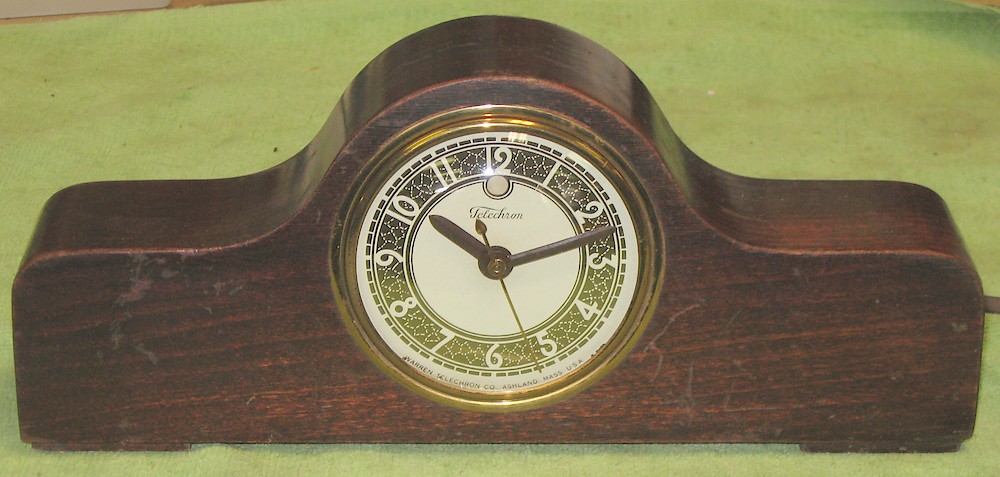 Telechron 3h07. Telechron 3h07 Shelf Clock Model Photo