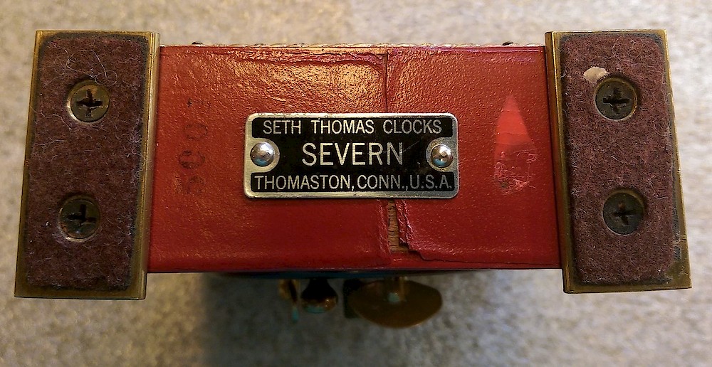 Seth Thomas Severn 2 Red. Photo courtesy of eBay seller lorus_uf92c