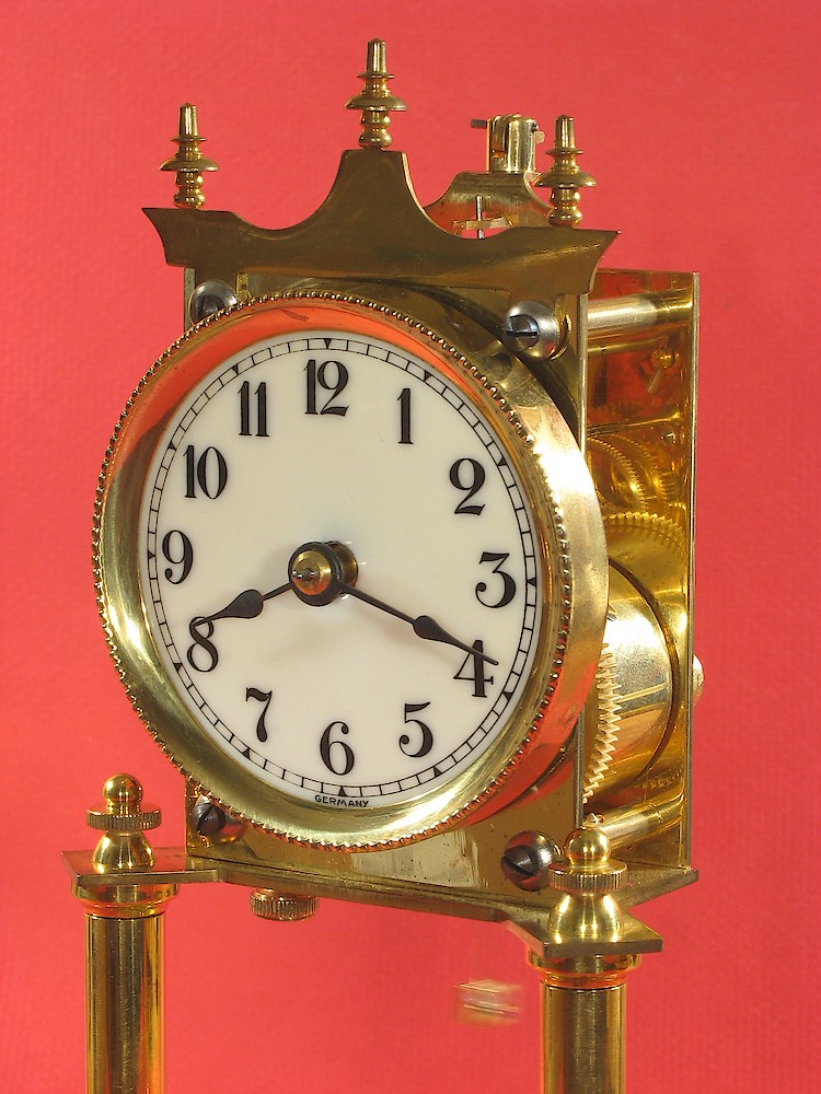 Jahresuhrenfabrik Small Disc Pendulum 400 Day Clock Shelf Clock Model Photo...