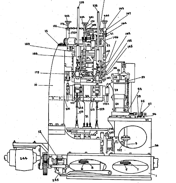 Machine For Manufacturing And Mounting Pinions And Wheels. 11 Pages Of Drawings.
