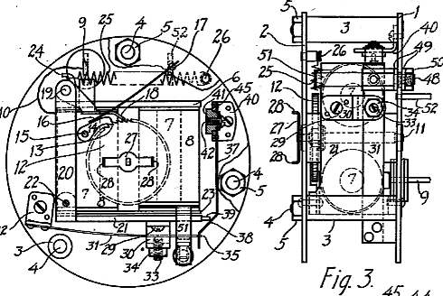 Electric Clock Driving Mechanism