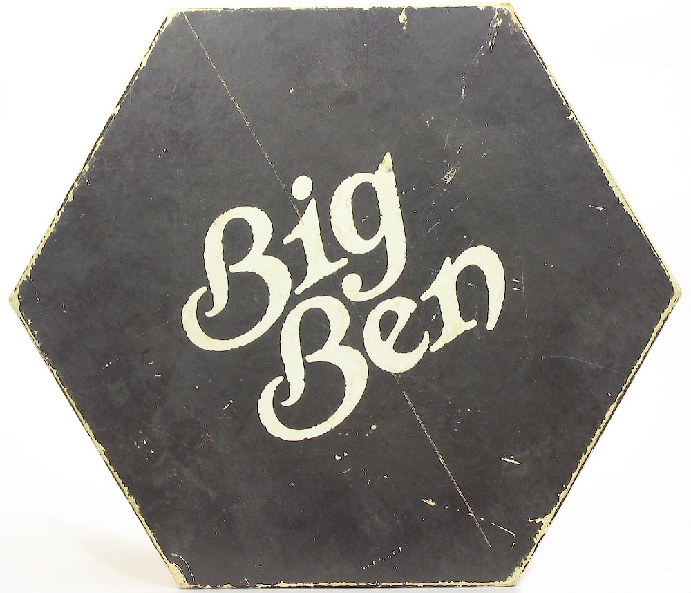 Westclox Big Ben Style 1a Nickel Non Luminous Reproduction 1970. Westclox Big Ben Style 1a Nickel Non Luminous Reproduction 1970 Clock Example Photo