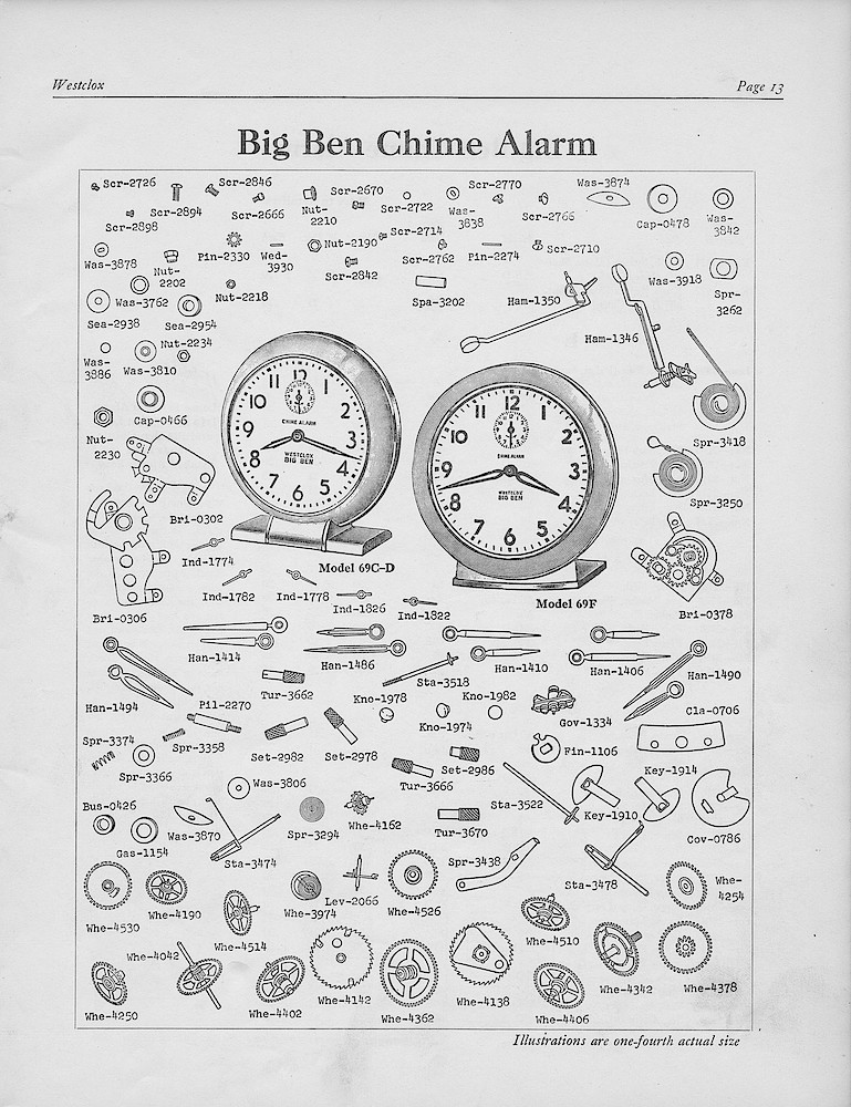 1950, First Aid for Injured Westclox; Westclox, Division of General Time Corporation, LaSalle, Illinois, USA > 13. 1950, First Aid for Injured Westclox; Westclox, Division of General Time Corporation, LaSalle, Illinois, USA; page 13