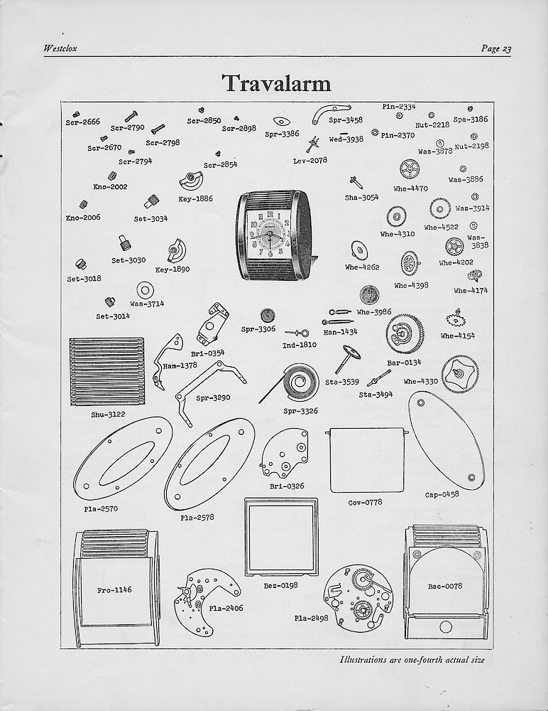 1950, First Aid for Injured Westclox; Westclox, Division of General Time Corporation, LaSalle, Illinois, USA > 23. 1950, First Aid for Injured Westclox; Westclox, Division of General Time Corporation, LaSalle, Illinois, USA; page 23