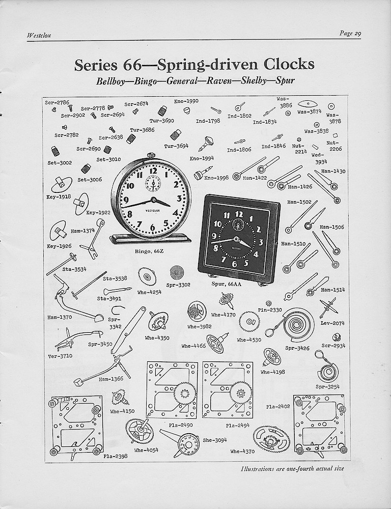 1950, First Aid for Injured Westclox; Westclox, Division of General Time Corporation, LaSalle, Illinois, USA > 29. 1950, First Aid for Injured Westclox; Westclox, Division of General Time Corporation, LaSalle, Illinois, USA; page 29