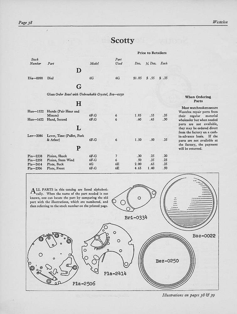 1950, First Aid for Injured Westclox; Westclox, Division of General Time Corporation, LaSalle, Illinois, USA > 38. 1950, First Aid for Injured Westclox; Westclox, Division of General Time Corporation, LaSalle, Illinois, USA; page 38