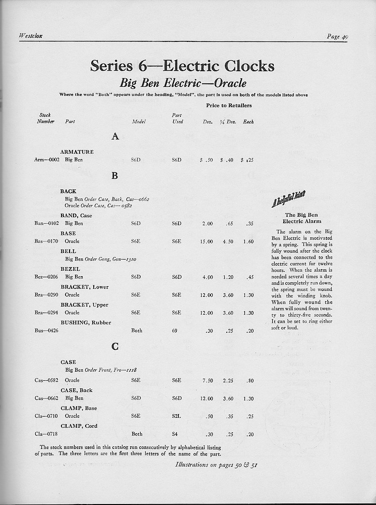 1950, First Aid for Injured Westclox; Westclox, Division of General Time Corporation, LaSalle, Illinois, USA > 49. 1950, First Aid for Injured Westclox; Westclox, Division of General Time Corporation, LaSalle, Illinois, USA; page 49