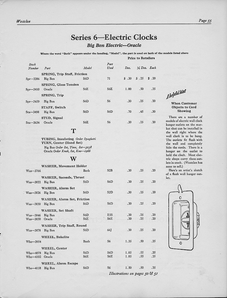 1950, First Aid for Injured Westclox; Westclox, Division of General Time Corporation, LaSalle, Illinois, USA > 55. 1950, First Aid for Injured Westclox; Westclox, Division of General Time Corporation, LaSalle, Illinois, USA; page 55