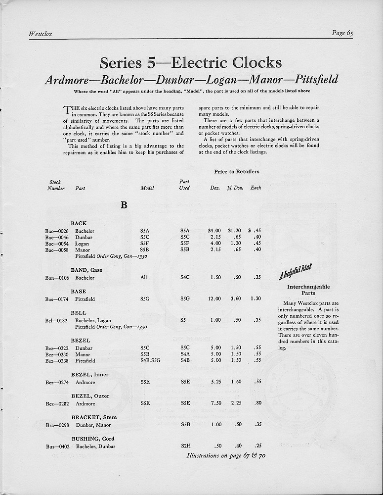 1950, First Aid for Injured Westclox; Westclox, Division of General Time Corporation, LaSalle, Illinois, USA > 65. 1950, First Aid for Injured Westclox; Westclox, Division of General Time Corporation, LaSalle, Illinois, USA; page 65