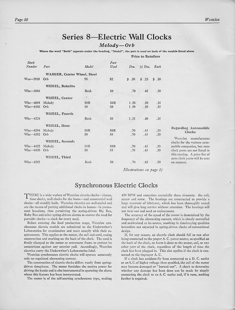 1950, First Aid for Injured Westclox; Westclox, Division of General Time Corporation, LaSalle, Illinois, USA > 88. 1950, First Aid for Injured Westclox; Westclox, Division of General Time Corporation, LaSalle, Illinois, USA; page 88