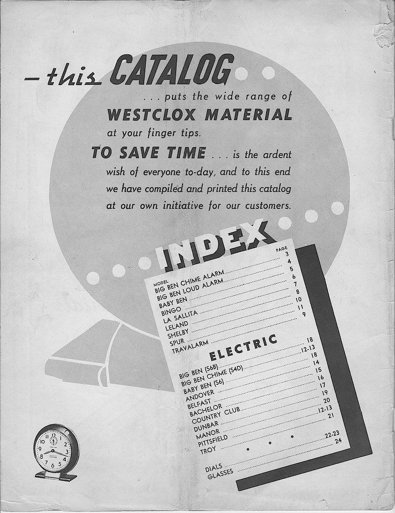 1943, Illustrated Catalog of Westclox Materials; Henry Paulson & Co.; 37 S. Wabash Ave.; Chicago > 2. 1943, Illustrated Catalog of Westclox Materials; Henry Paulson & Co.; 37 S. Wabash Ave.; Chicago; page 2