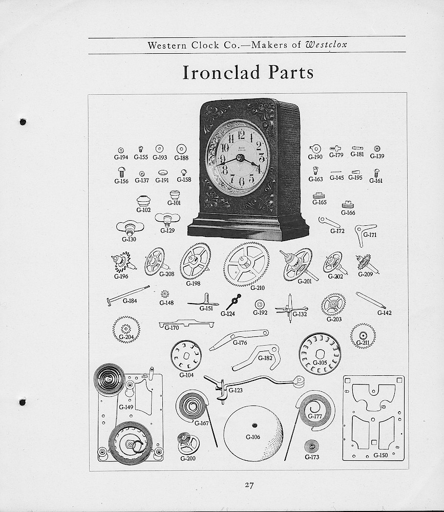 1919, First Aid for Injured Westclox, Western Clock Co. - Makers of Westclox; LaSalle - Peru; Illinois > 27. 1919, First Aid for Injured Westclox, Western Clock Co. - Makers of Westclox; LaSalle - Peru; Illinois; page 27
