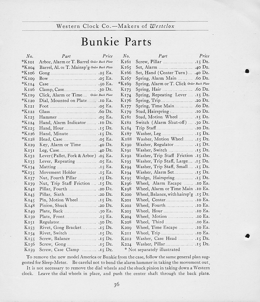 1919, First Aid for Injured Westclox, Western Clock Co. - Makers of Westclox; LaSalle - Peru; Illinois > 36. 1919, First Aid for Injured Westclox, Western Clock Co. - Makers of Westclox; LaSalle - Peru; Illinois; page 36