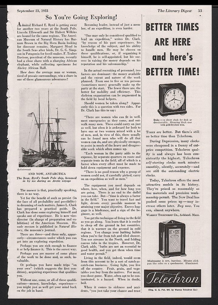 September 23, 1933 Literary Digest, p. 33