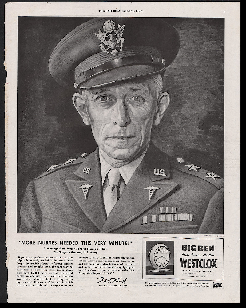 April 14, 1945 Saturday Evening Post, p. 1