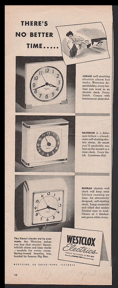 April 21, 1947 Life Magazine p. 10. April 21, 1947 p. 10