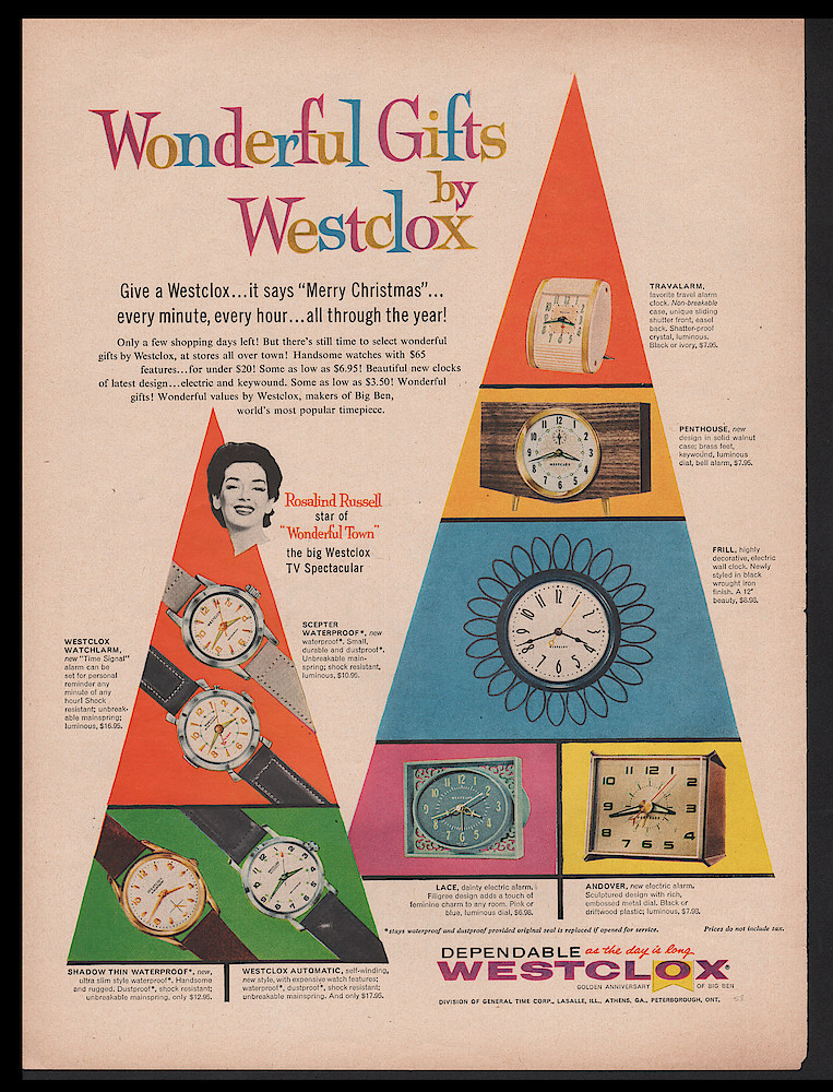 December 1958 may be Life Magazine,