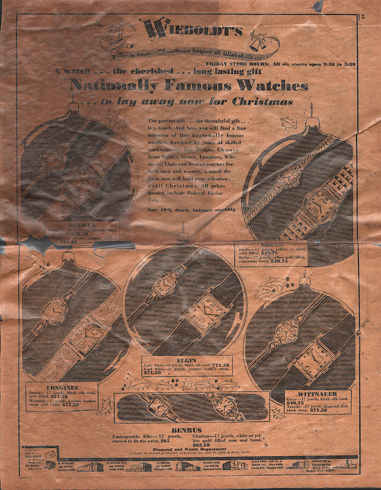 December 1, 1950 Chicago Sun Times, p. 25