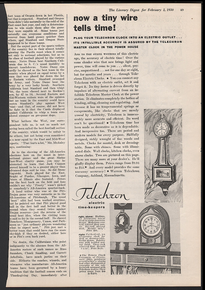 February 1, 1930 Literary Digest, p. 49