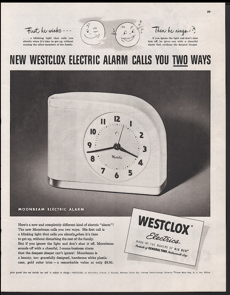 May 21, 1949 Colliers Magazine, p. 59. May 21, 1949 Collier's Magazine, p. 59