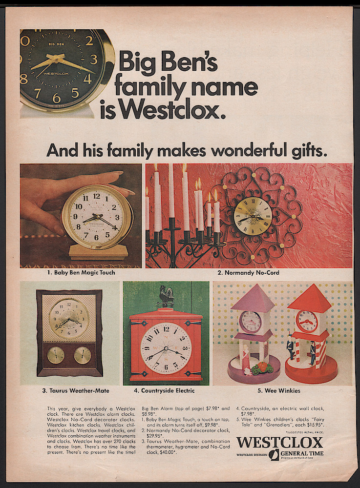 1970s-big-bens-family-name-magic-touch. Decade of the 1970s. Decade of the 1970s