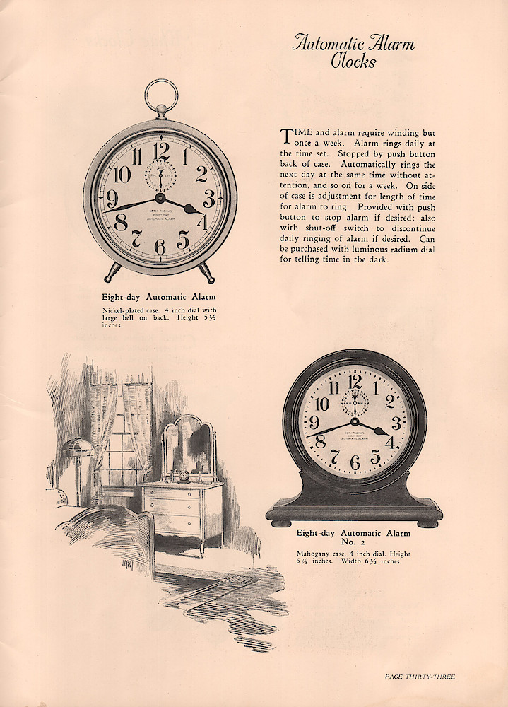 1926 Seth Thomas Clock Company, Catalog of Mantel Clocks, No. 777. > 33. 1926 Seth Thomas Clock Company, Catalog of Mantel Clocks, No. 777.; page 33