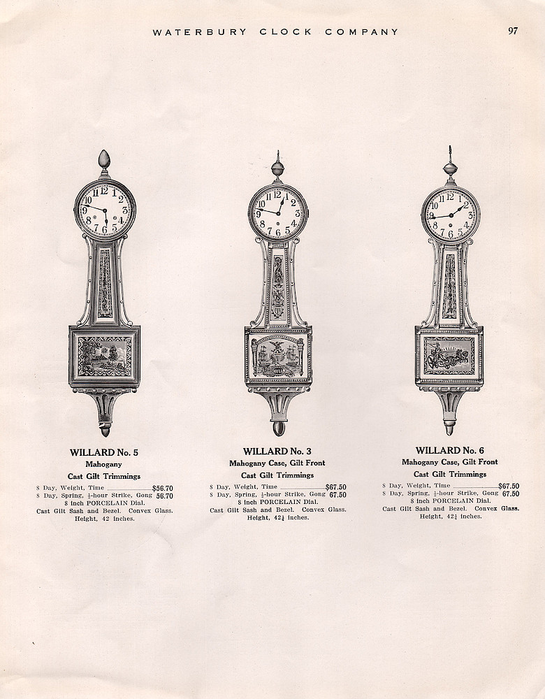 1914 - 1915 Waterbury Clock Catalog > 97. 1914 - 1915 Waterbury Clock Catalog; page 97