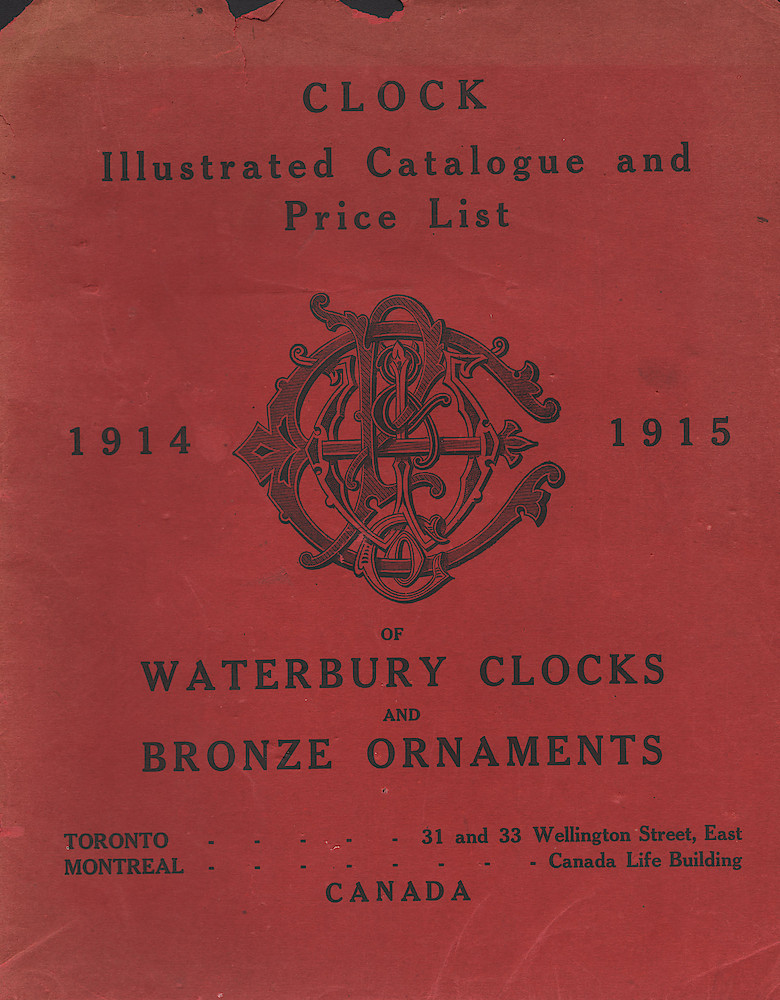1914 - 1915 Waterbury Clock Catalog > F. 1914 - 1915 Waterbury Clock Catalog; page F