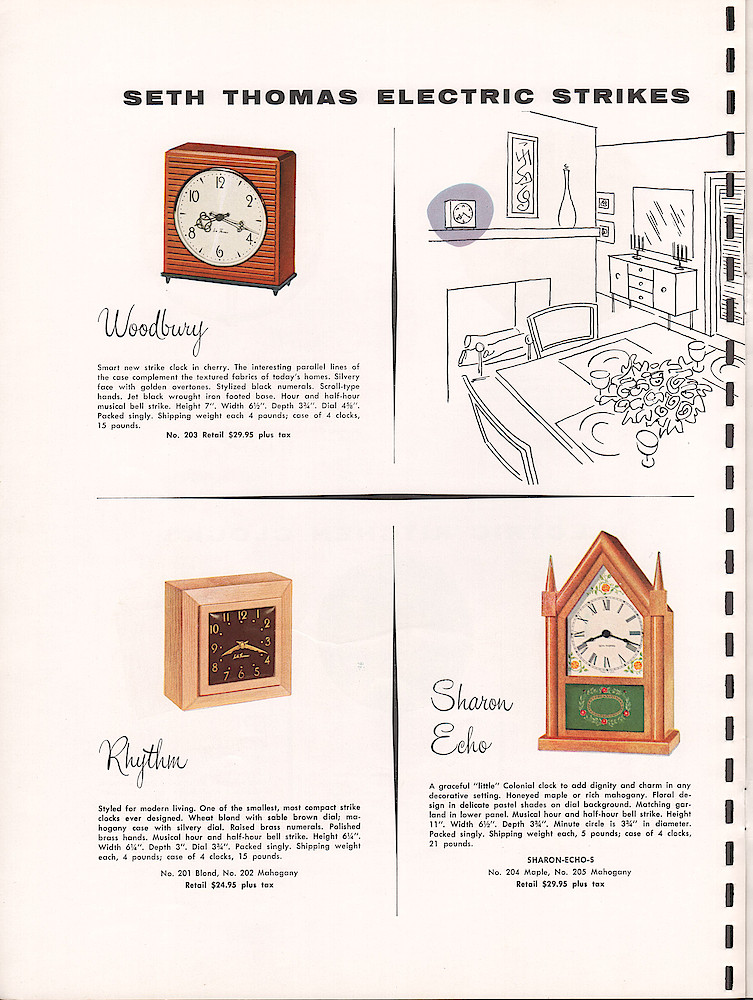 Americas New Look in Living. New in Clocks by Seth Thomas > 6