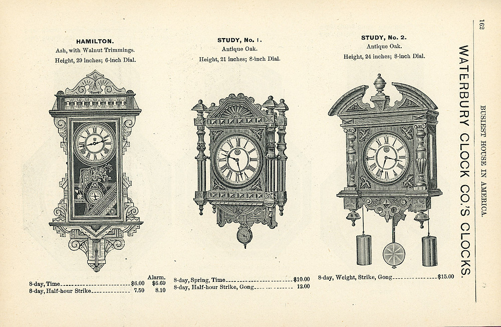 Busiest House in America, clock pages > 162