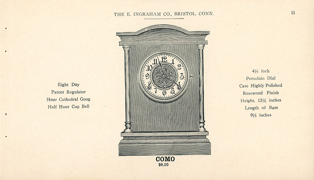 Clocks - The E. Ingraham Company, Bristol, Conn. U.S.A. > 11