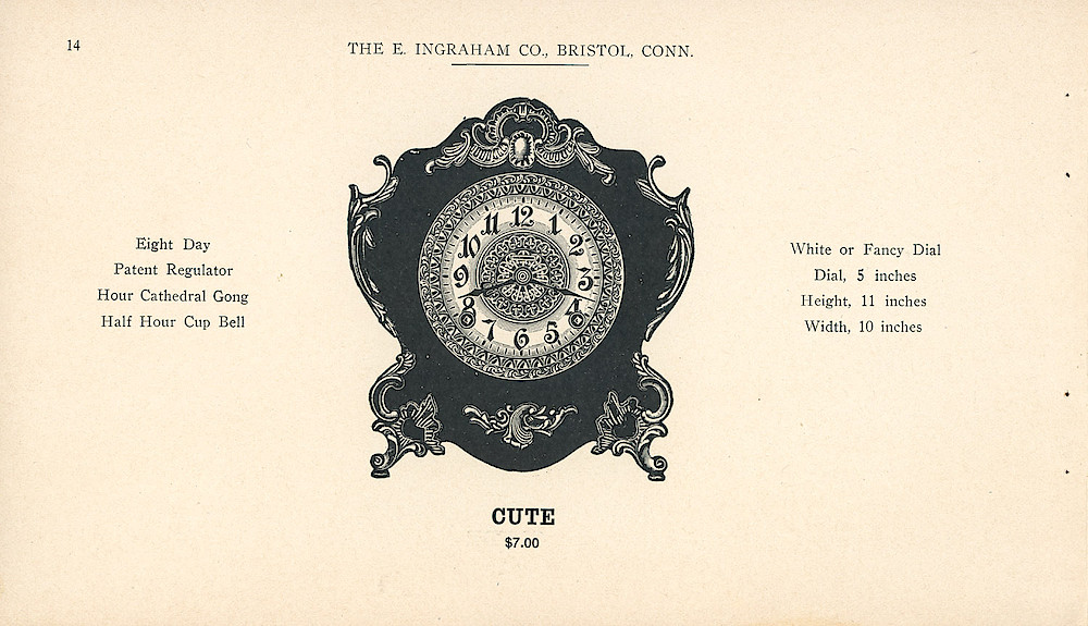 Clocks - The E. Ingraham Company, Bristol, Conn. U.S.A. > 14