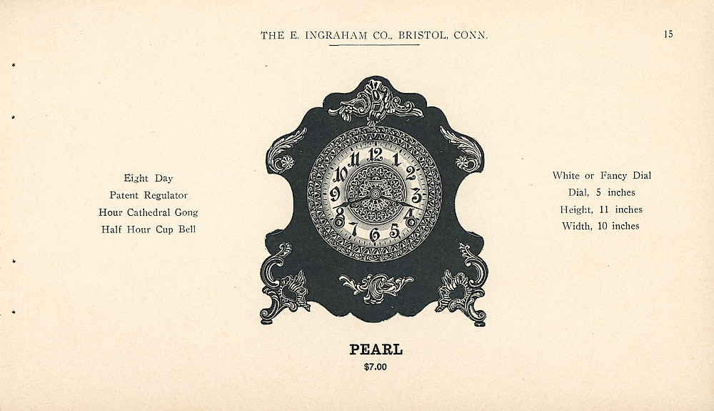 Clocks - The E. Ingraham Company, Bristol, Conn. U.S.A. > 15