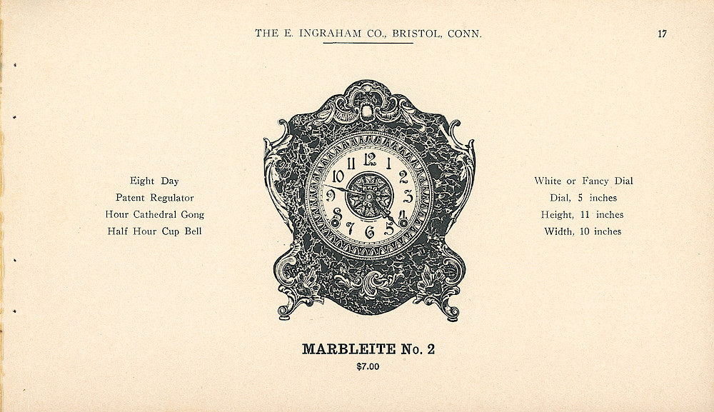 Clocks - The E. Ingraham Company, Bristol, Conn. U.S.A. > 17