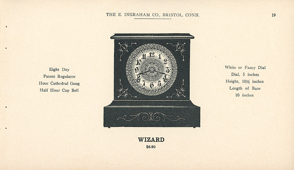Clocks - The E. Ingraham Company, Bristol, Conn. U.S.A. > 19