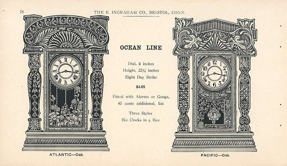 Clocks - The E. Ingraham Company, Bristol, Conn. U.S.A. > 78