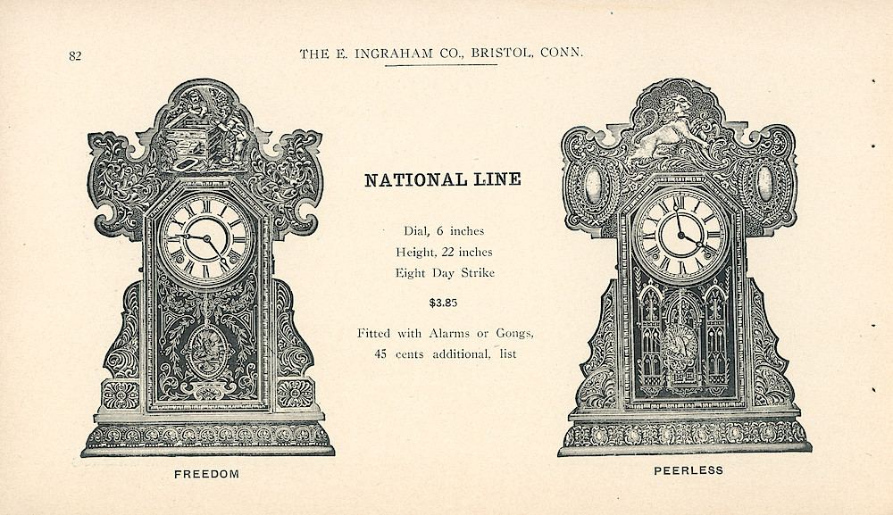 Clocks - The E. Ingraham Company, Bristol, Conn. U.S.A. > 82