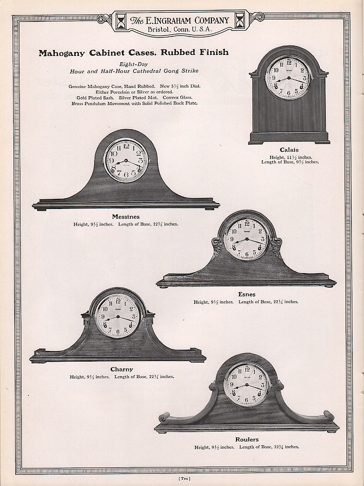 Ingraham Watches and Clocks 1923 - 1924 > 10