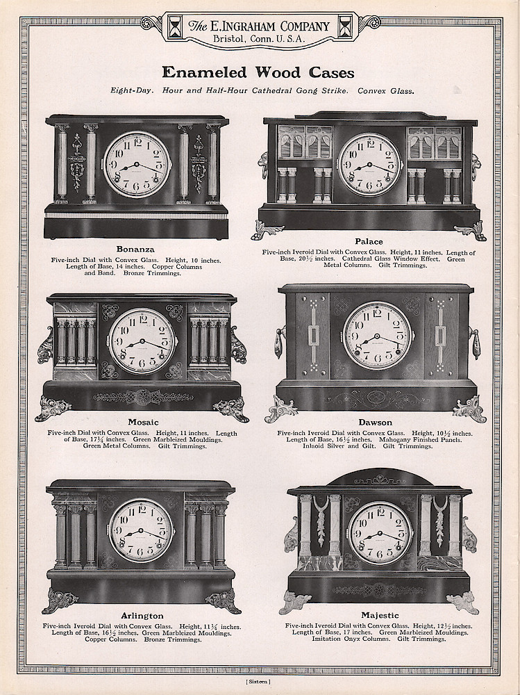 Ingraham Watches and Clocks 1923 - 1924 > 16